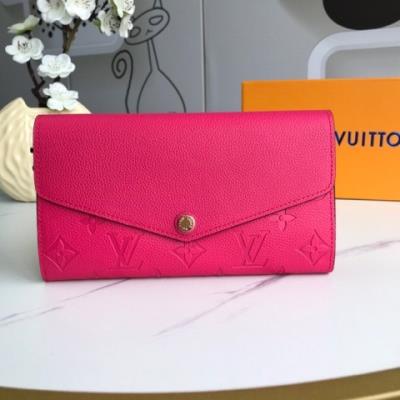 cheap quality LOUIS VUITTON Wallets M61182 rose red